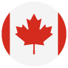 Circular flag of Canada