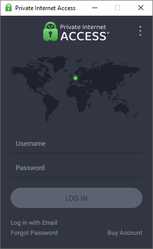 Private Internet Access' Software Login