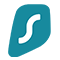 Small logo, Surfshark
